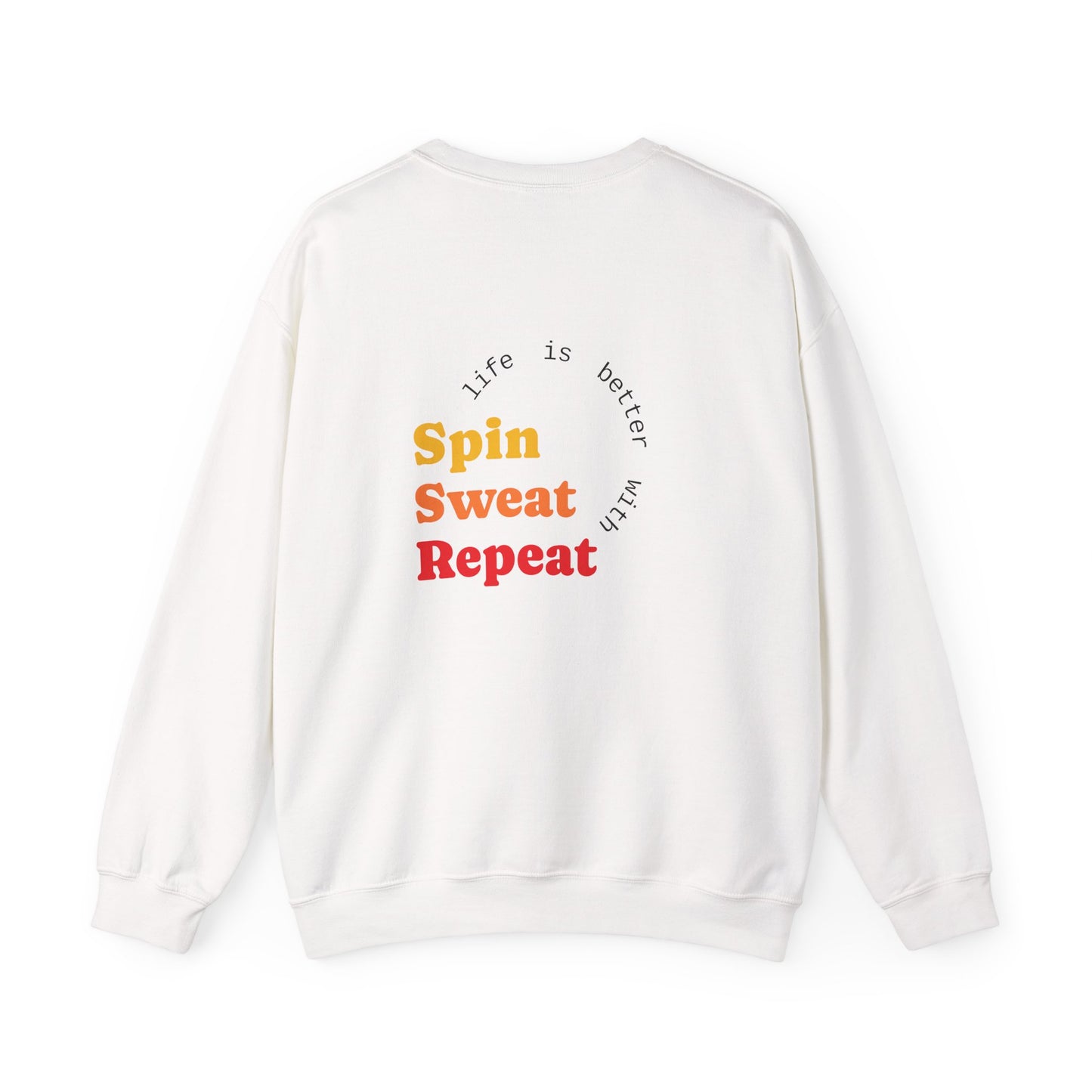 Cuello redondo Spin White