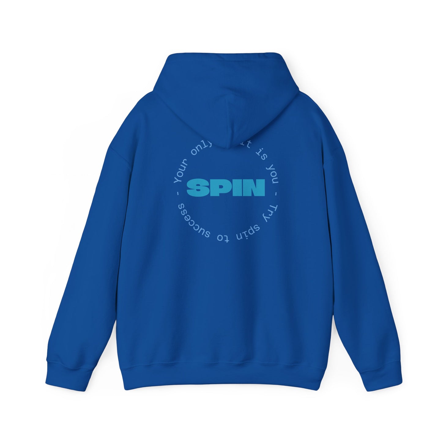 Sudadera con capucha Blue Spin