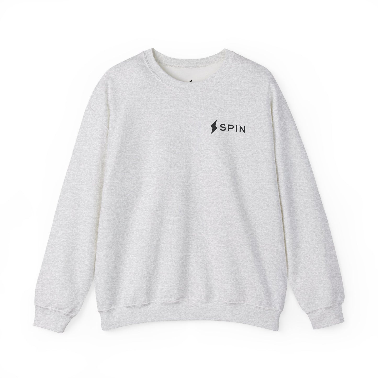 Sudadera con cuello redondo de ceniza