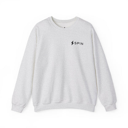 Sudadera con cuello redondo de ceniza