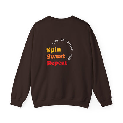 Cuello redondo Spin Brown