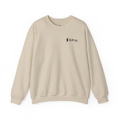 Sudadera con cuello redondo Spin Sand