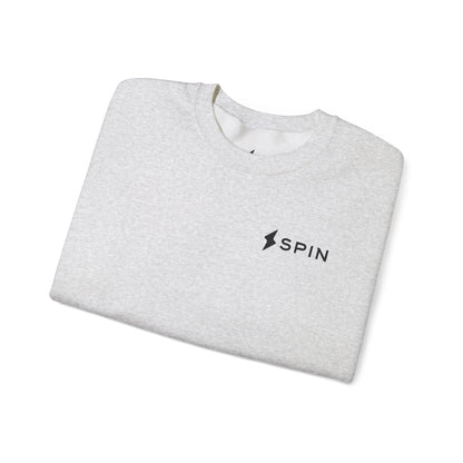 Sudadera con cuello redondo de ceniza