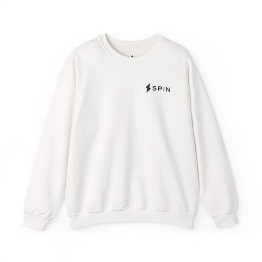 Cuello redondo Spin White